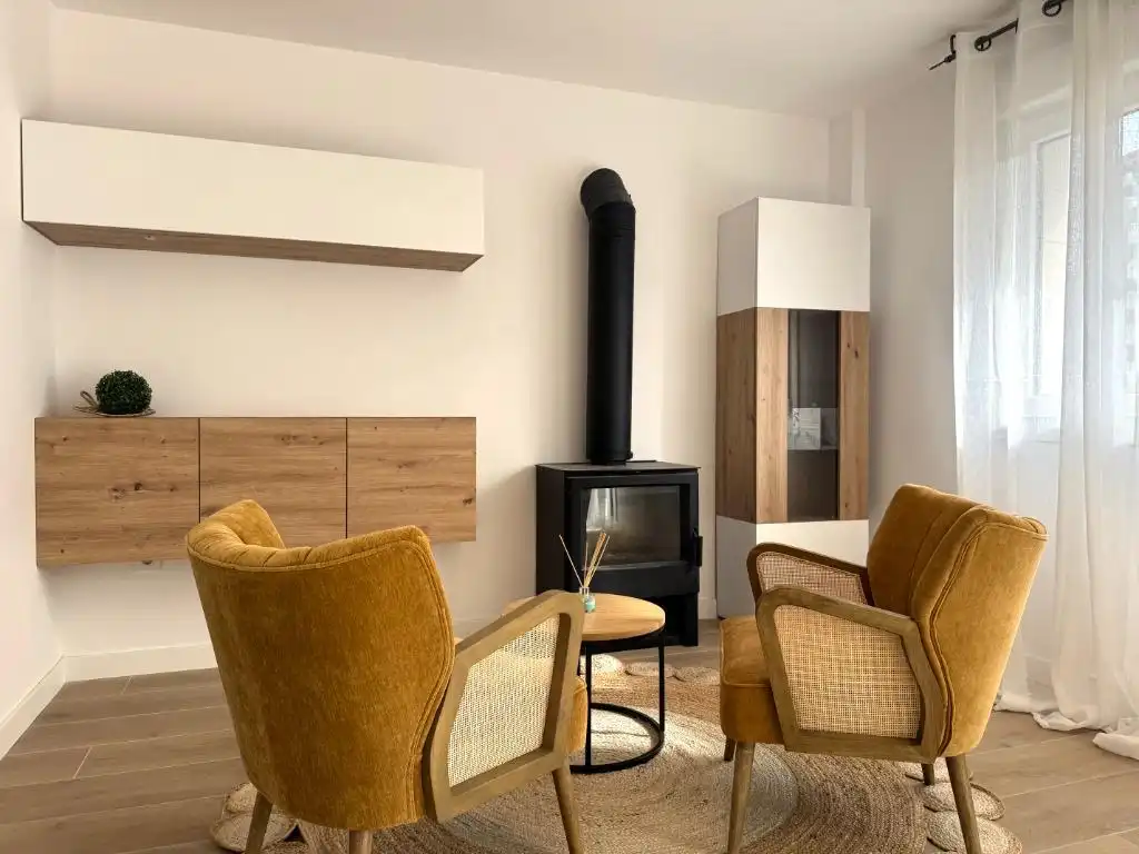 Living room of Houses for sale in Molledo  with Heating, Private garden and Storage room