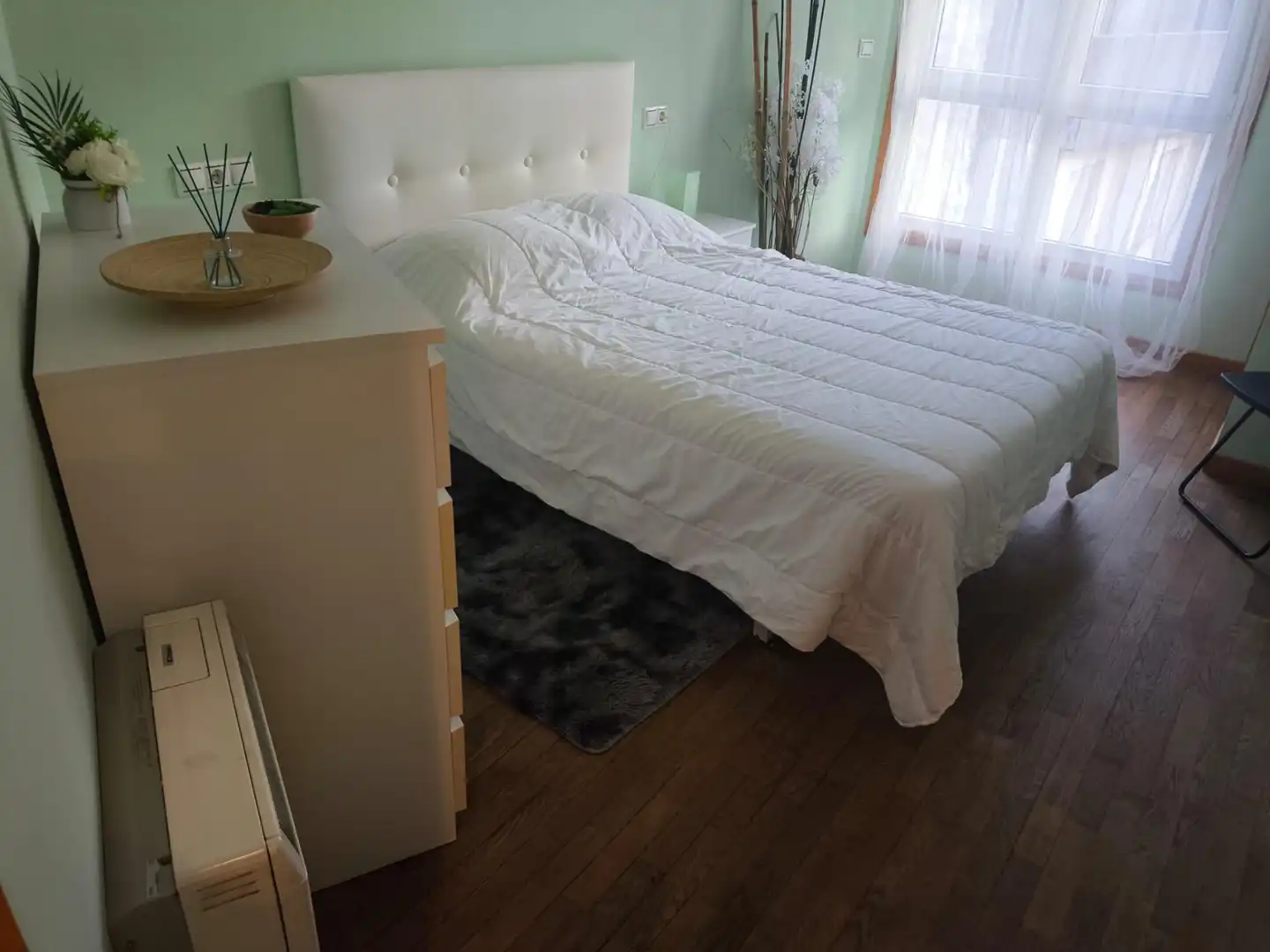 Bedroom of Flat for rent in Arteixo  with Heating, Storage room and Furnished
