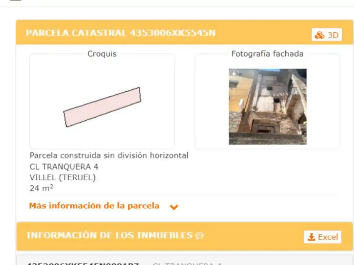 Jardí de Casa adosada en venda en Villel