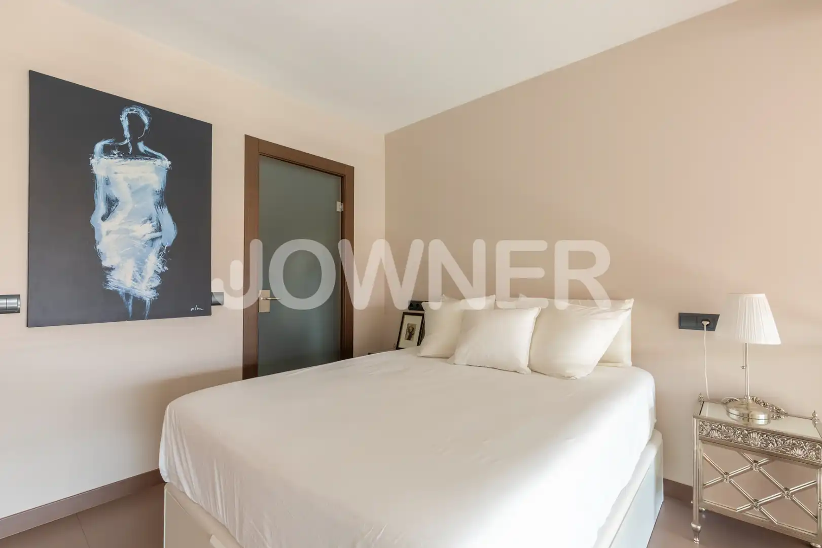 Bedroom of Flat for rent in Madrid  with Air Conditioner and Furnished
