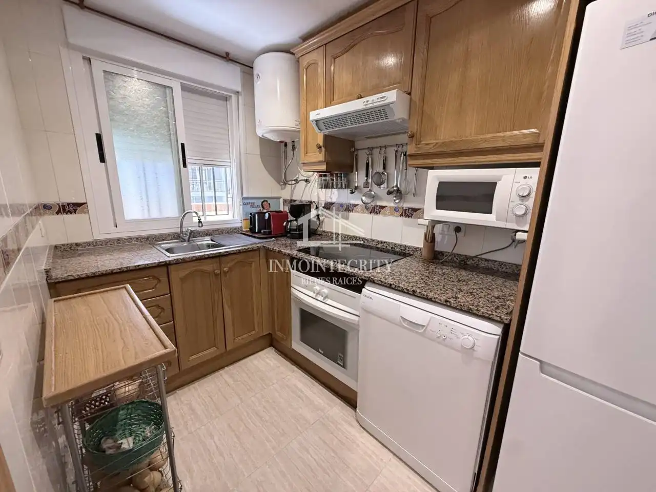 Cuina de Apartament en venda en Oropesa del Mar / Orpesa amb Aire condicionat, Terrassa i Moblat
