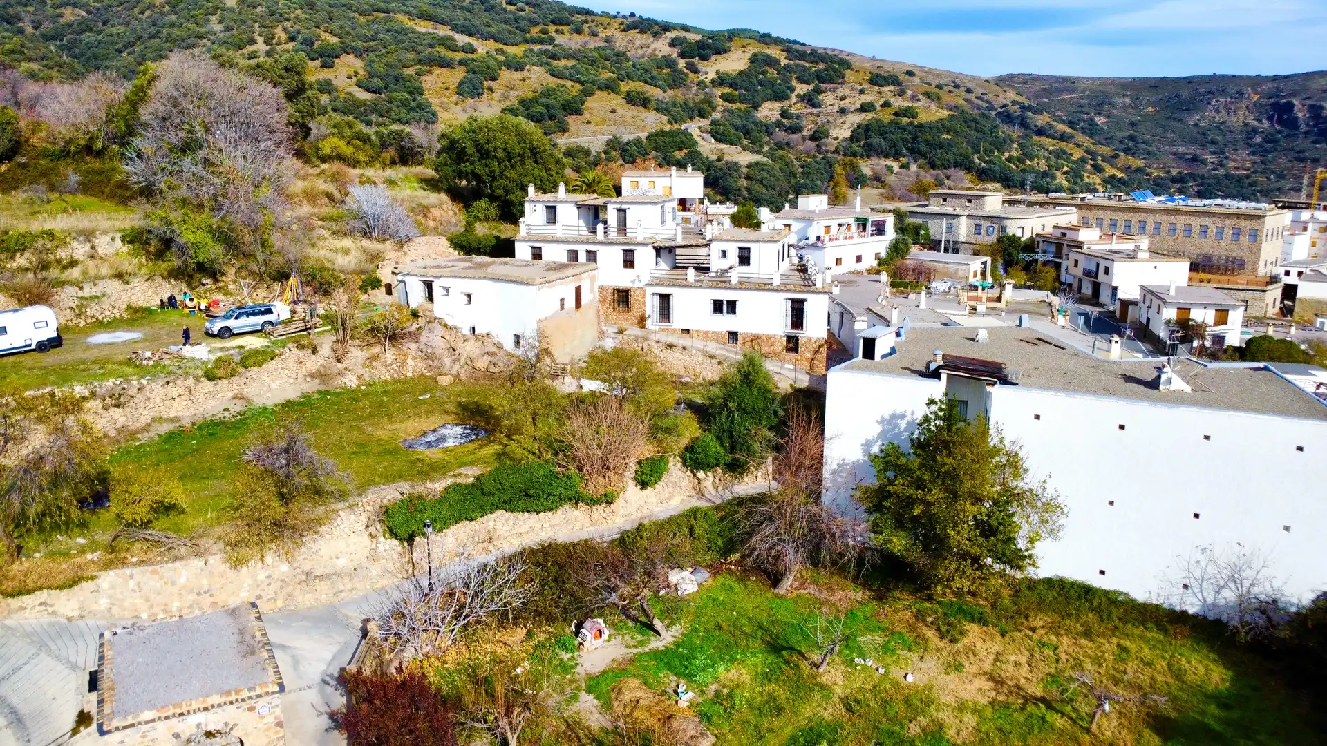 Exterior view of Buildings for sale in Juviles  with Alarm