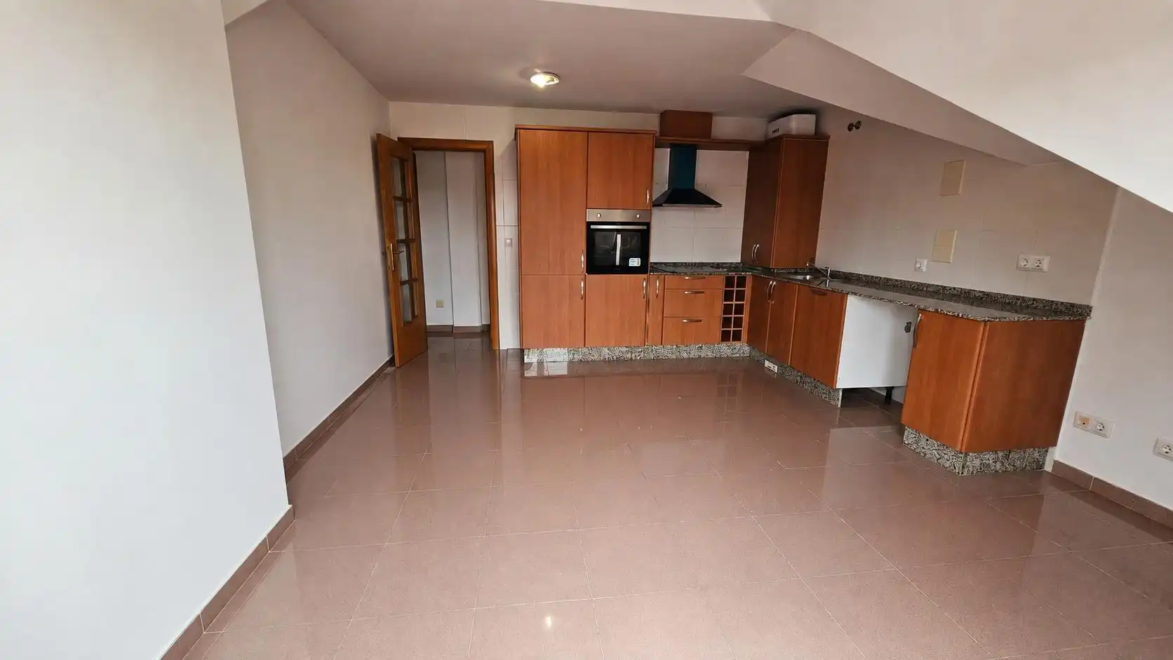Cocina de Ático en venta en Ares con Jardín privado, Terraza y Piscina comunitaria