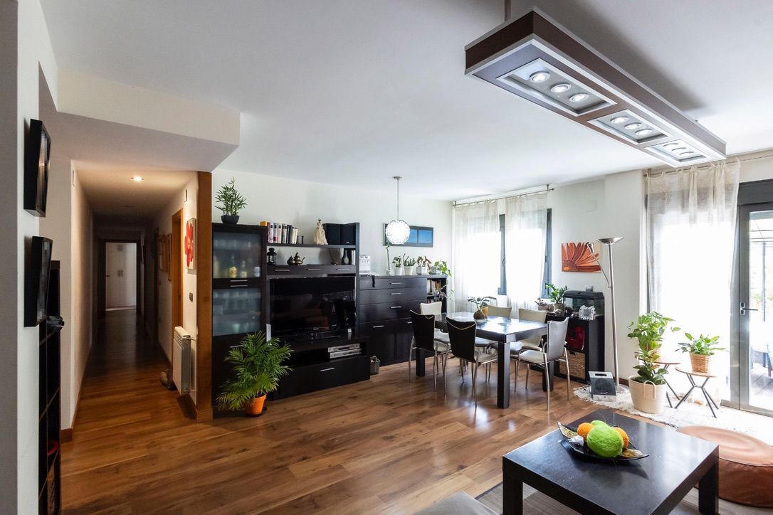 Sala de estar de Piso en venta en  Albacete Capital con Calefacción, Terraza y Trastero