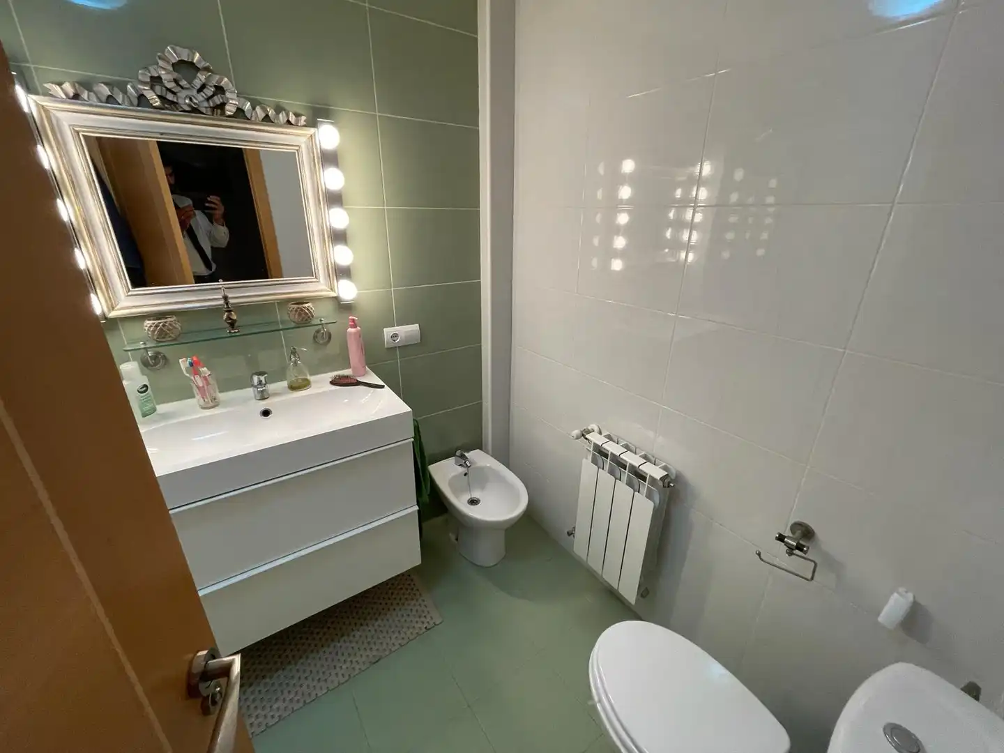 Baño de Casa adosada en venta en San Leonardo de Yagüe con Calefacción, Jardín privado y Parquet