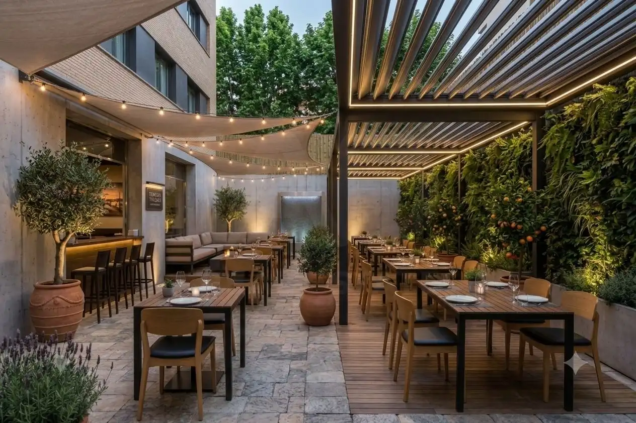 Terraza de Local de alquiler en Badalona
