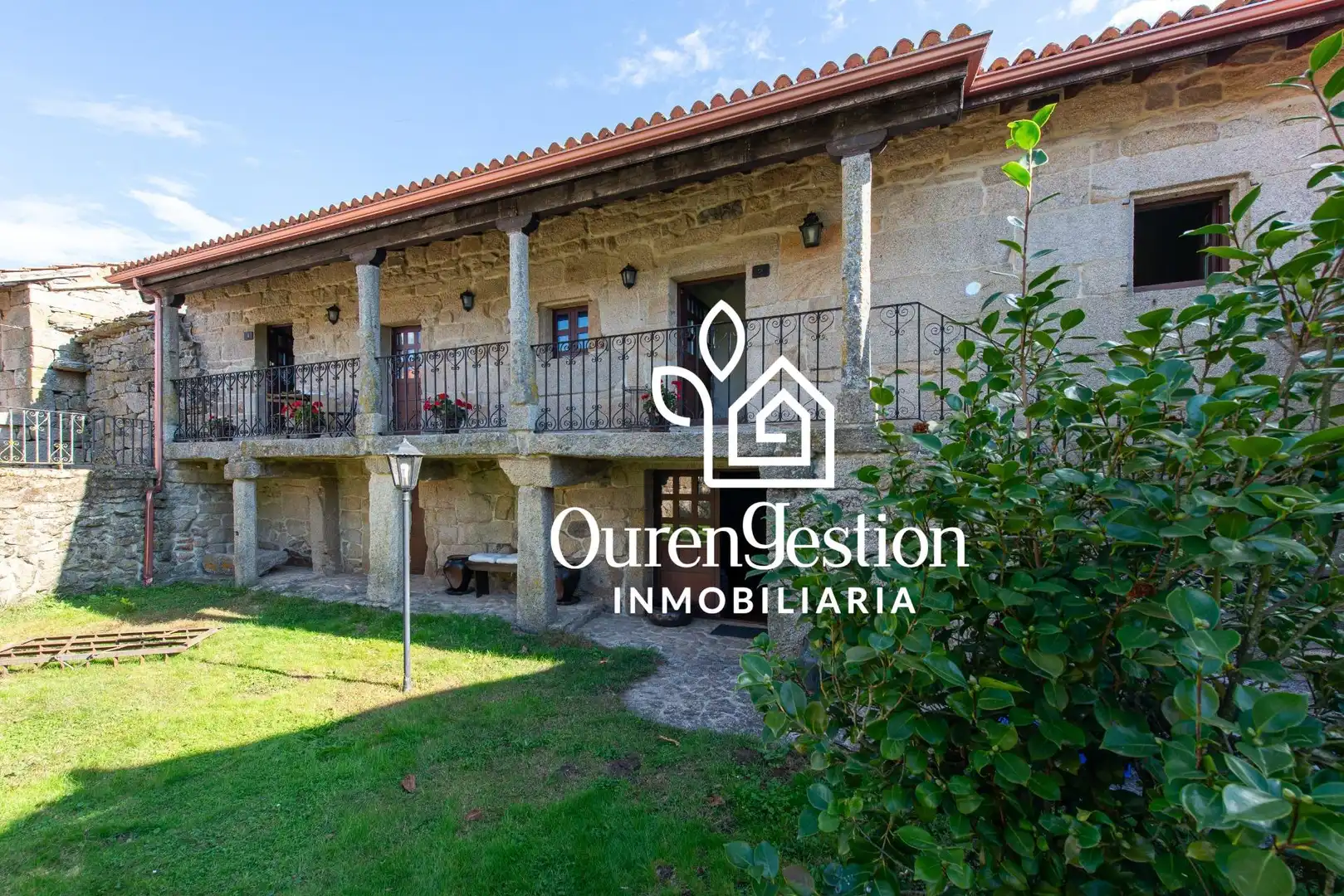 Vista exterior de Finca rústica en venda en Baltar amb Calefacció, Jardí privat i Terrassa