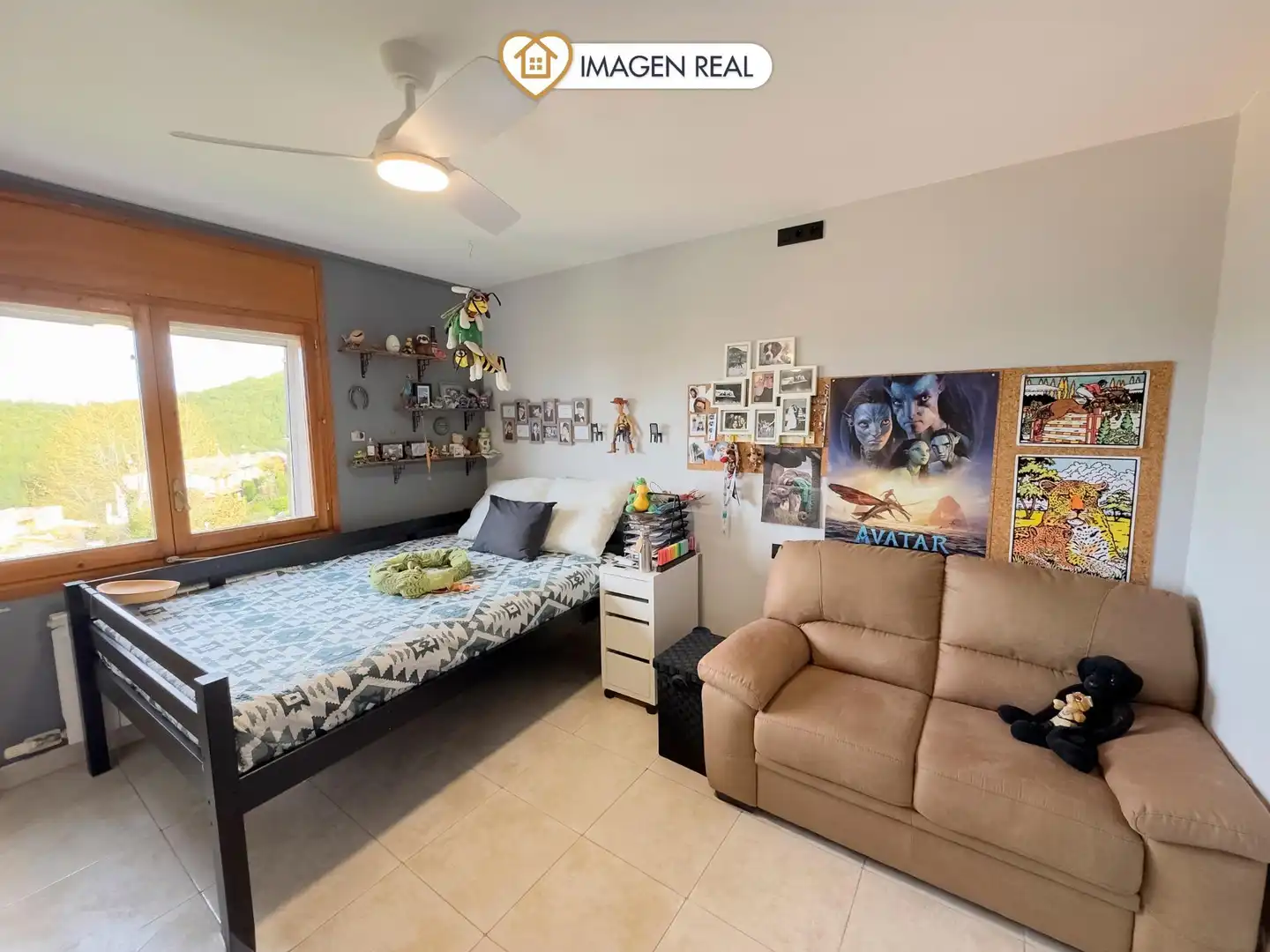 Habitación de Casa o chalet en venta en Vallirana con Calefacción, Jardín privado y Terraza