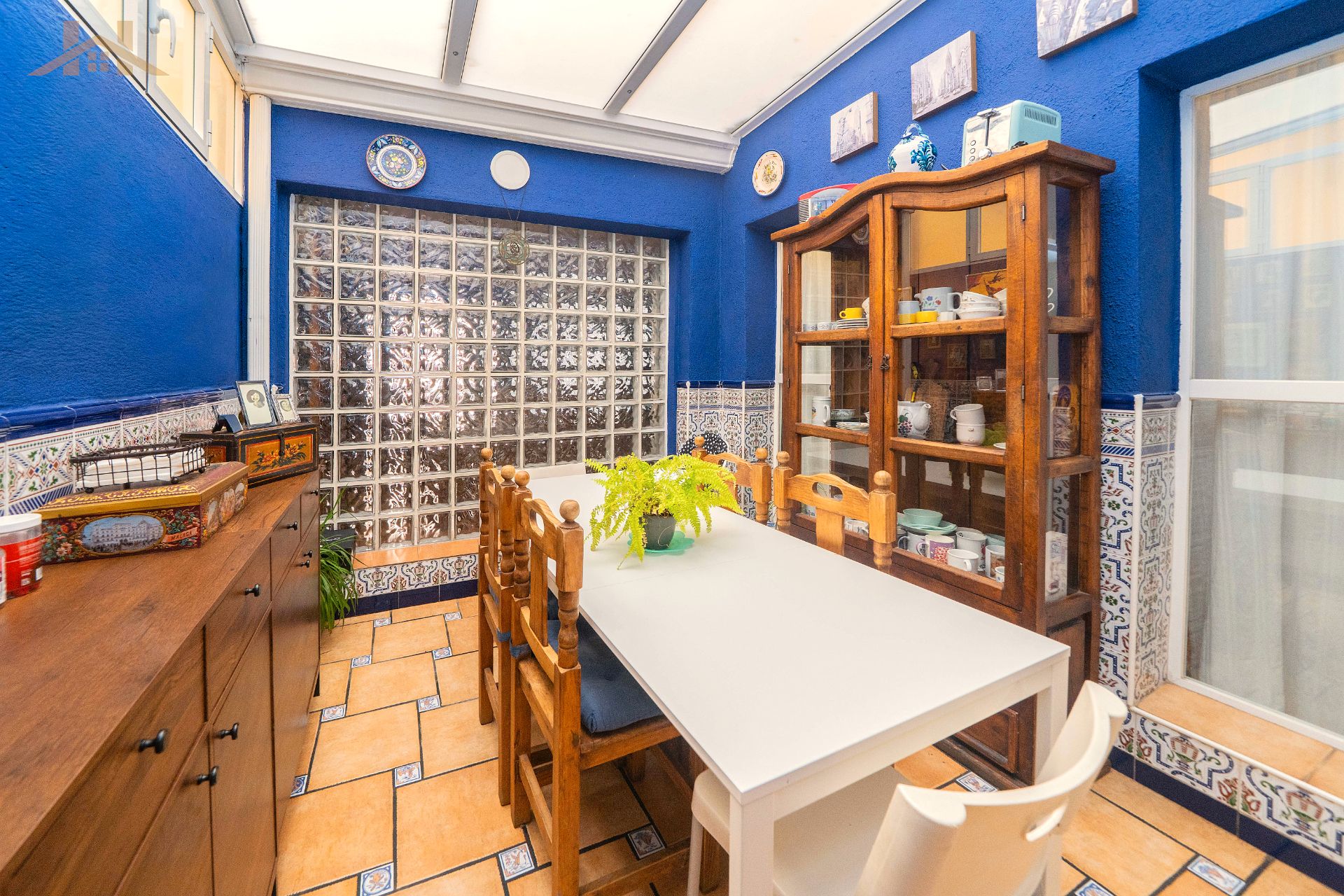 Esszimmer von Einfamilien-Reihenhaus zum Verkauf in Collado Villalba mit Heizung und Gemeinschaftspool