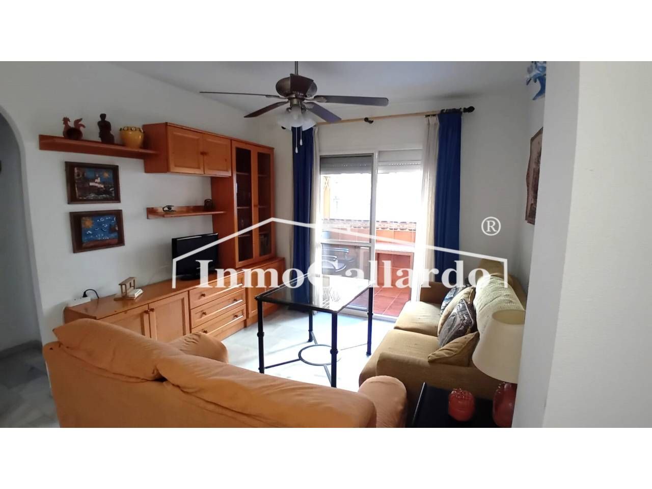 Living room of Flat to rent in Rincón de la Victoria  with Terrace and Furnished