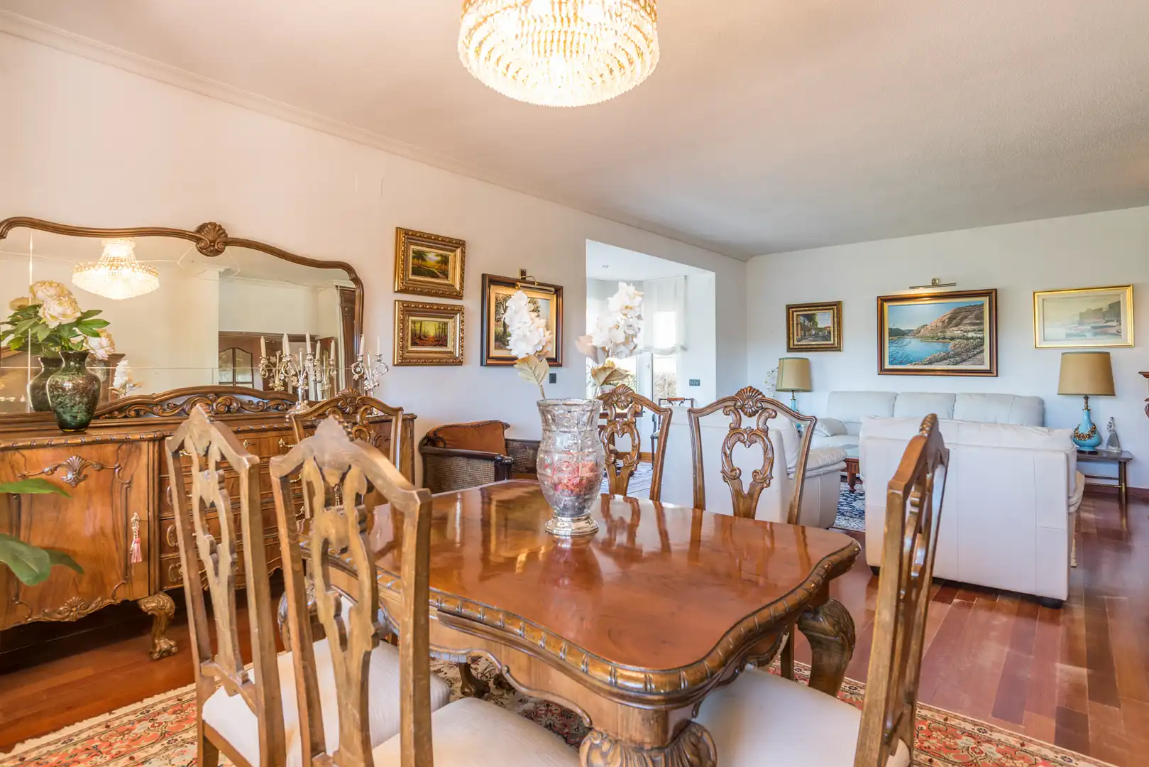 Dining room of Houses for sale in Collado Villalba  with Air Conditioner, Heating and Private garden
