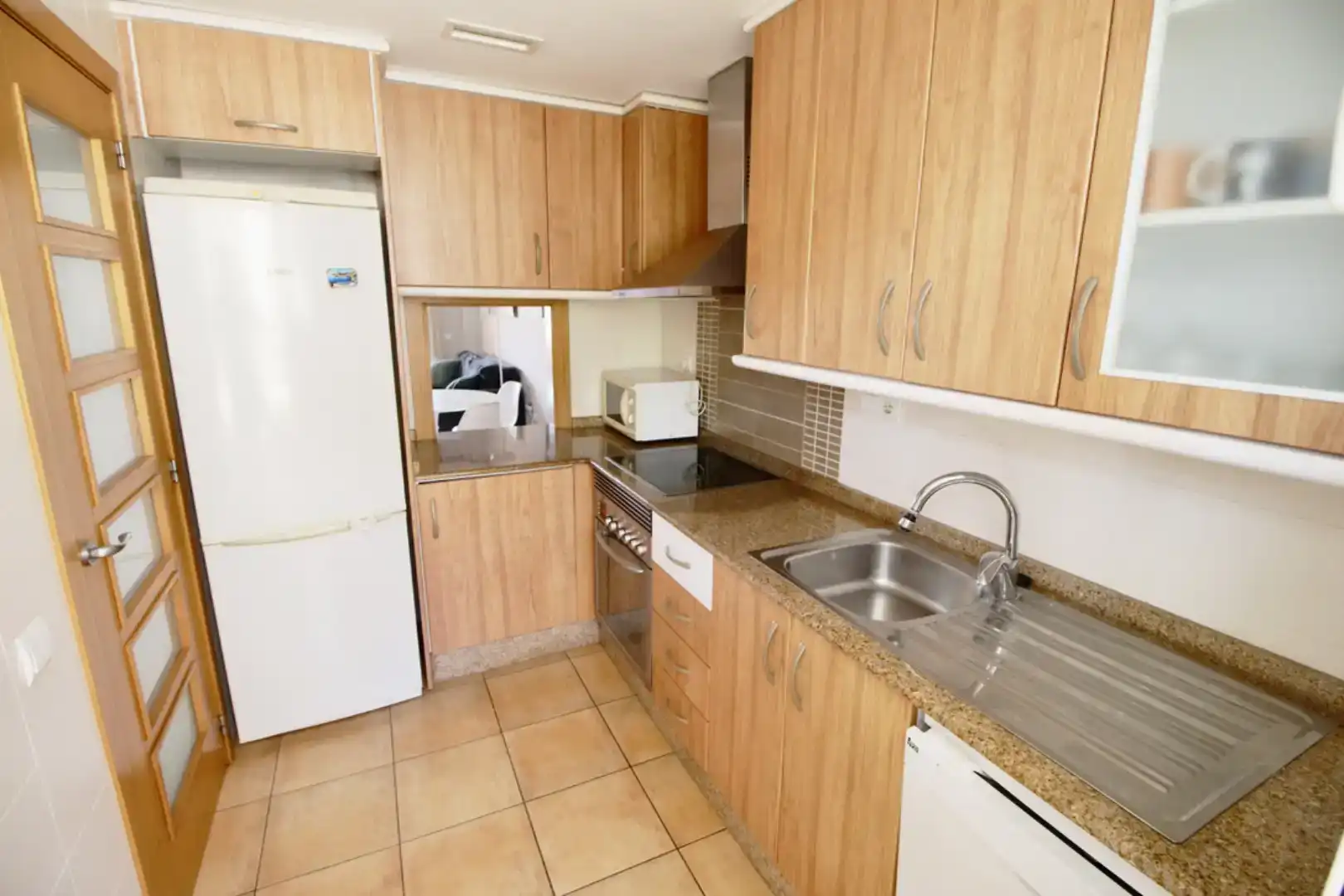 Küche von Wohnung zur Miete in Dénia mit Klimaanlage, Schwimmbad und Balkon