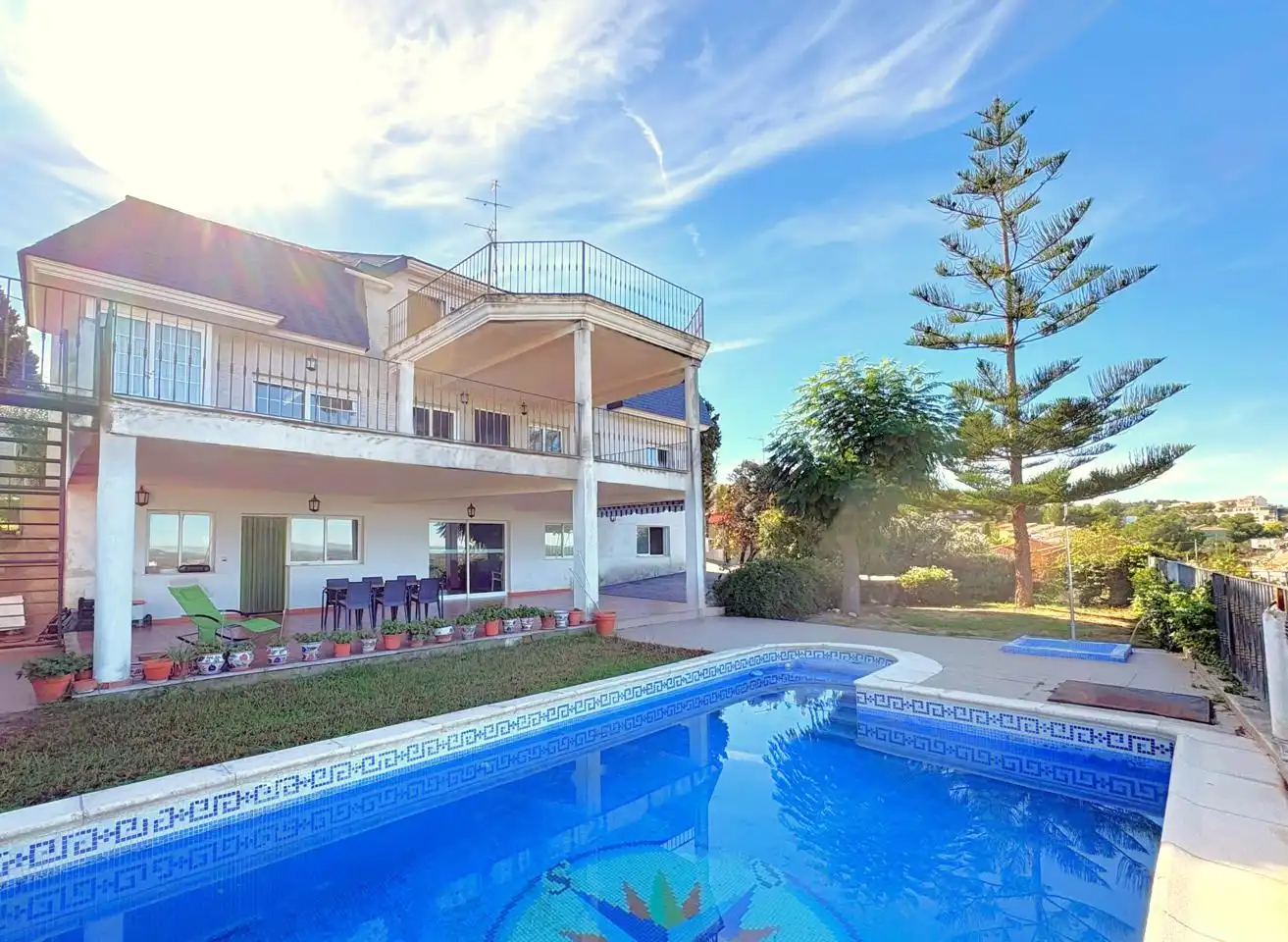Jardín de Casa o chalet en venta en Chiva con Aire acondicionado, Jardín privado y Terraza