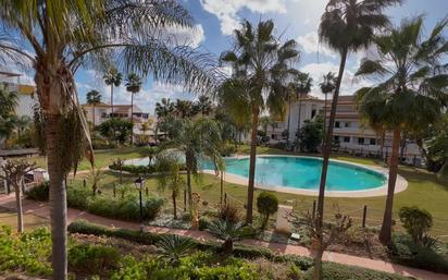 Garden of Apartment for sale in Mijas  with Air Conditioner, Heating and Parquet flooring