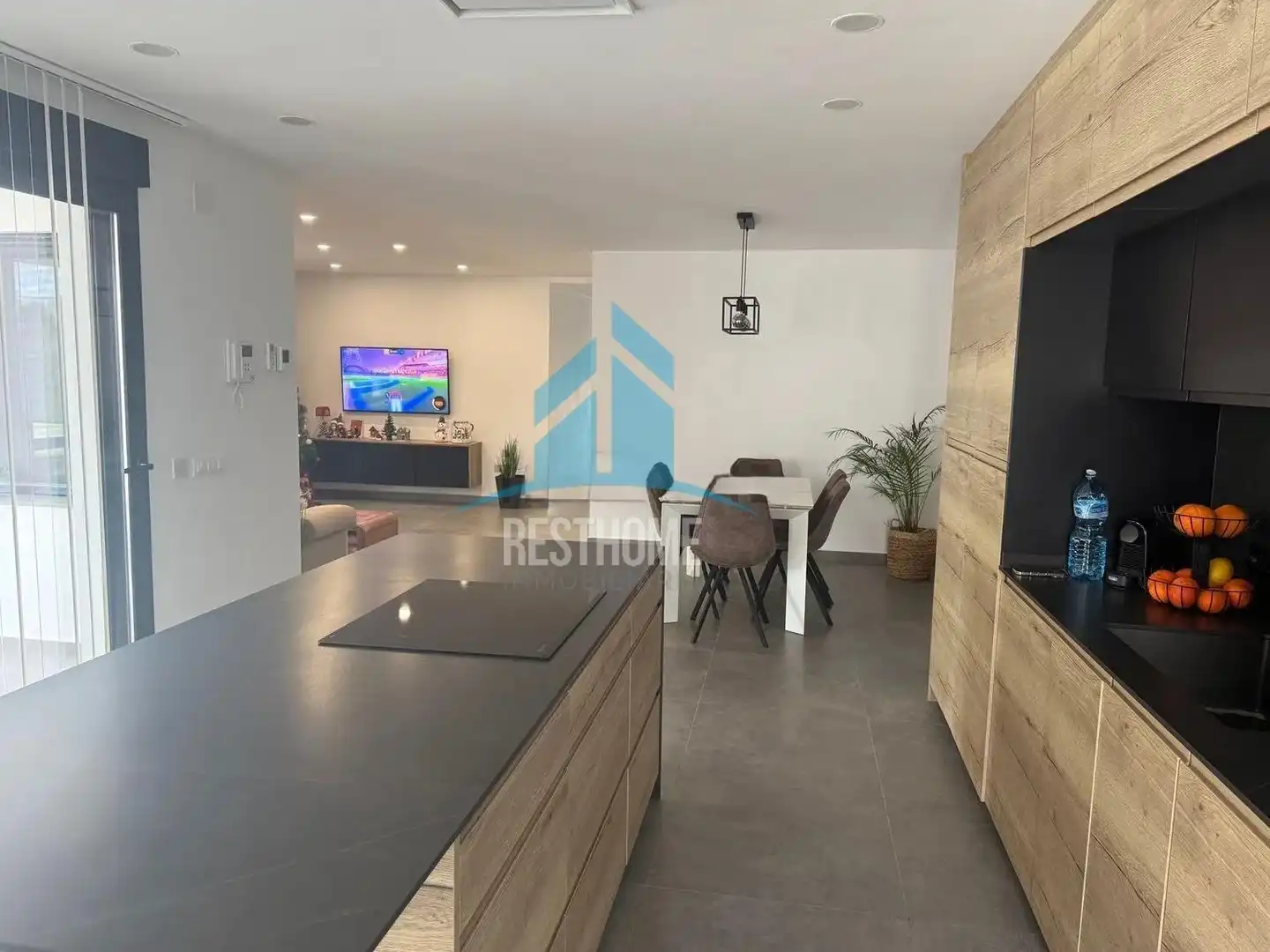 Kitchen of Houses for sale in Oliva  with Air Conditioner, Heating and Private garden