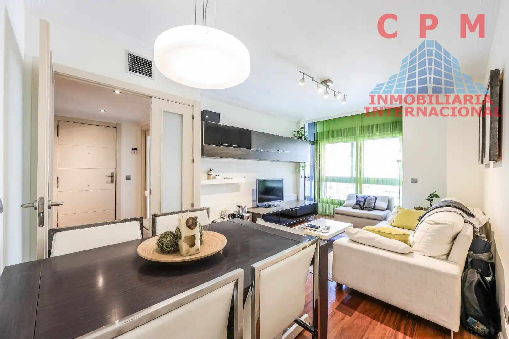 Wohnzimmer von Wohnung zur Miete in Madrid mit Klimaanlage, Heizung und Parkett