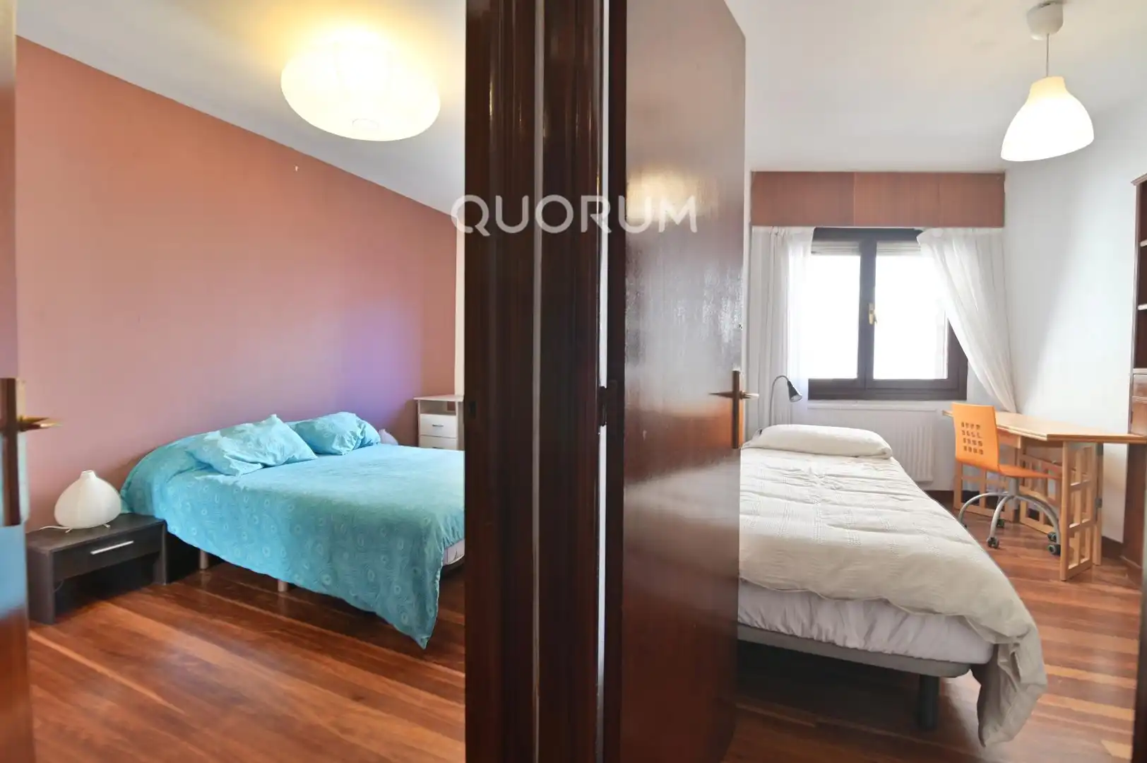 Bedroom of Flat for sale in Bilbao   with Heating, Terrace and Furnished