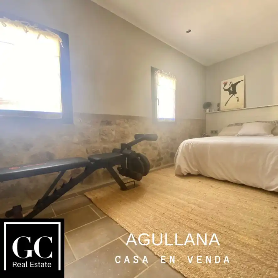 Dormitori de Casa adosada en venda en Agullana amb Calefacció i Terrassa