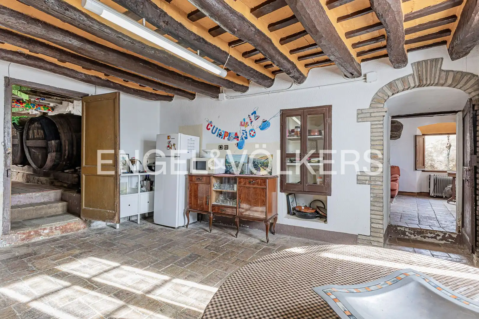 Cocina de Casa adosada en venta en Canyelles con Calefacción, Jardín privado y Terraza