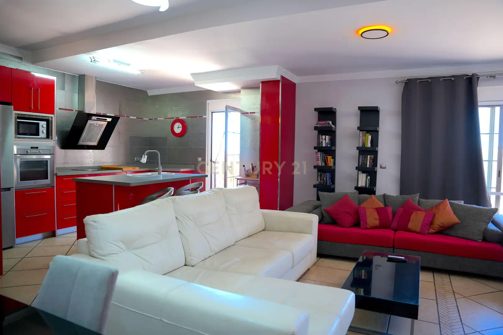 Sala de estar de Piso en venta en Benalmádena con Aire acondicionado, Terraza y Horno