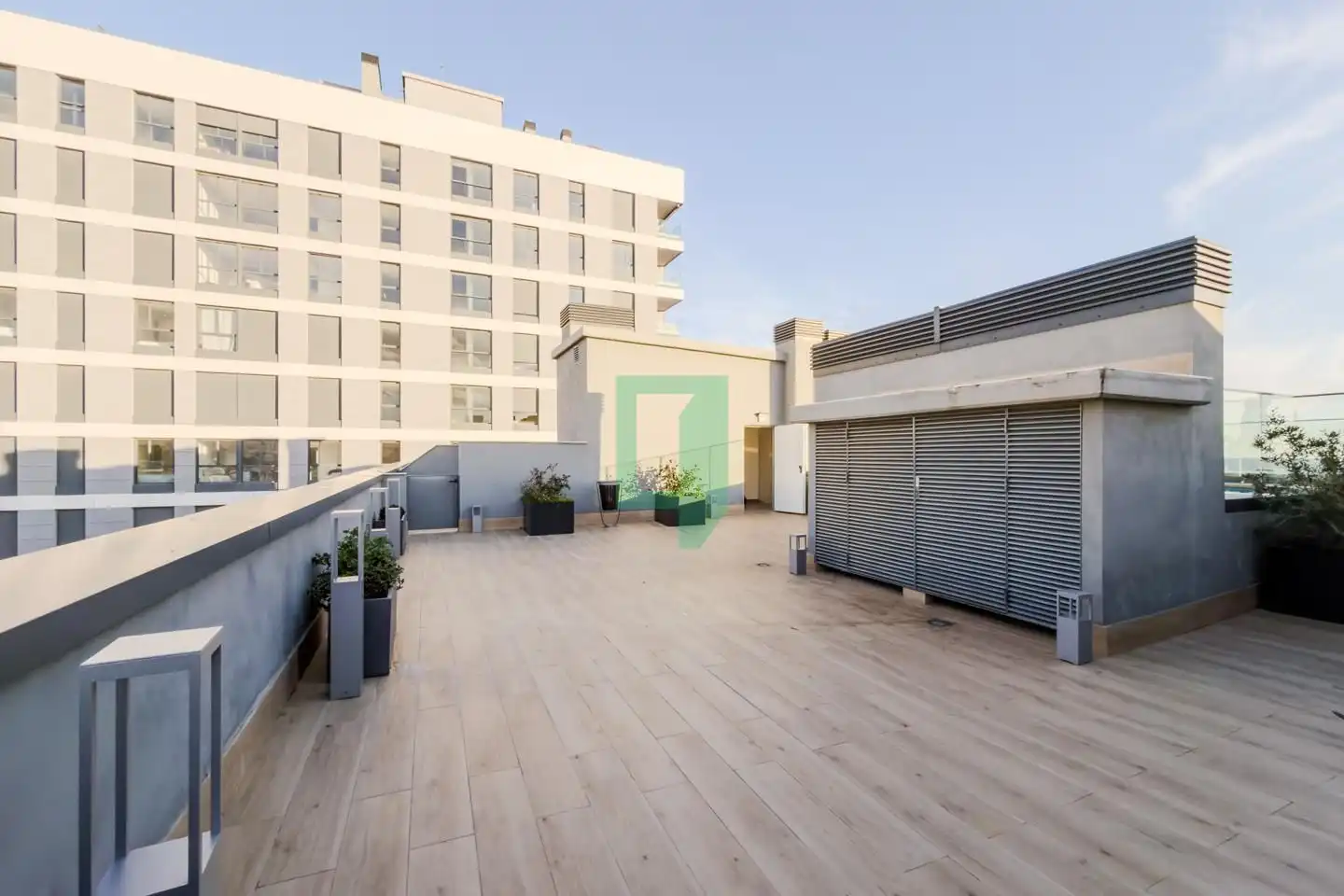 Terrace of Flat for rent in Badalona  with Air Conditioner and Terrace