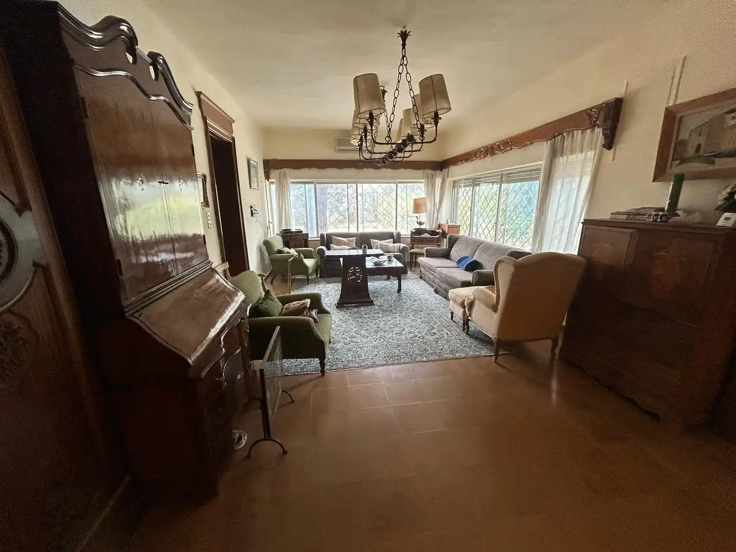Sala de estar de Casa o chalet en venta en Torrelodones con Calefacción, Jardín privado y Parquet