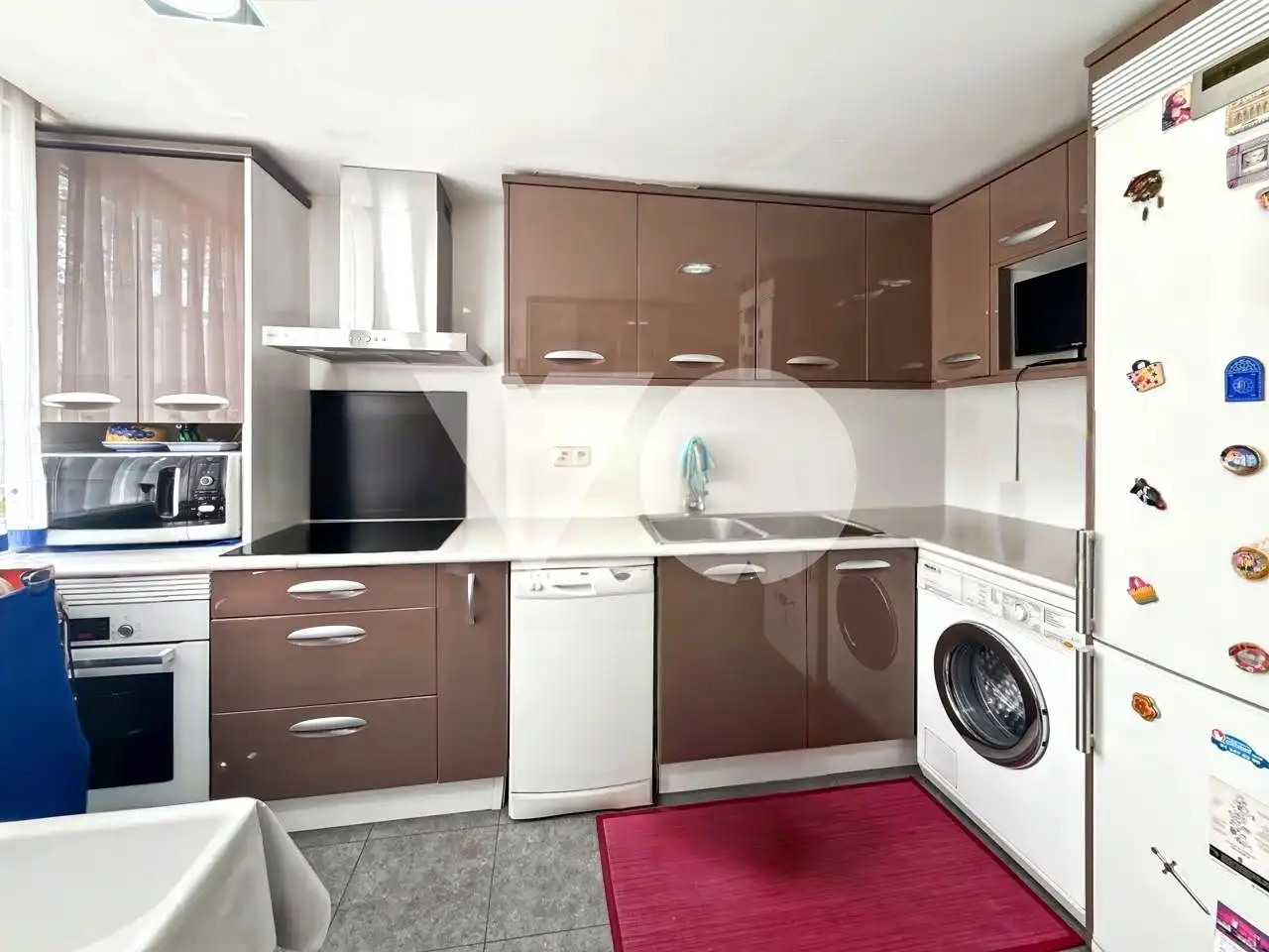 Kitchen of Flat for sale in Madrid  with Air Conditioner, Heating and Terrace