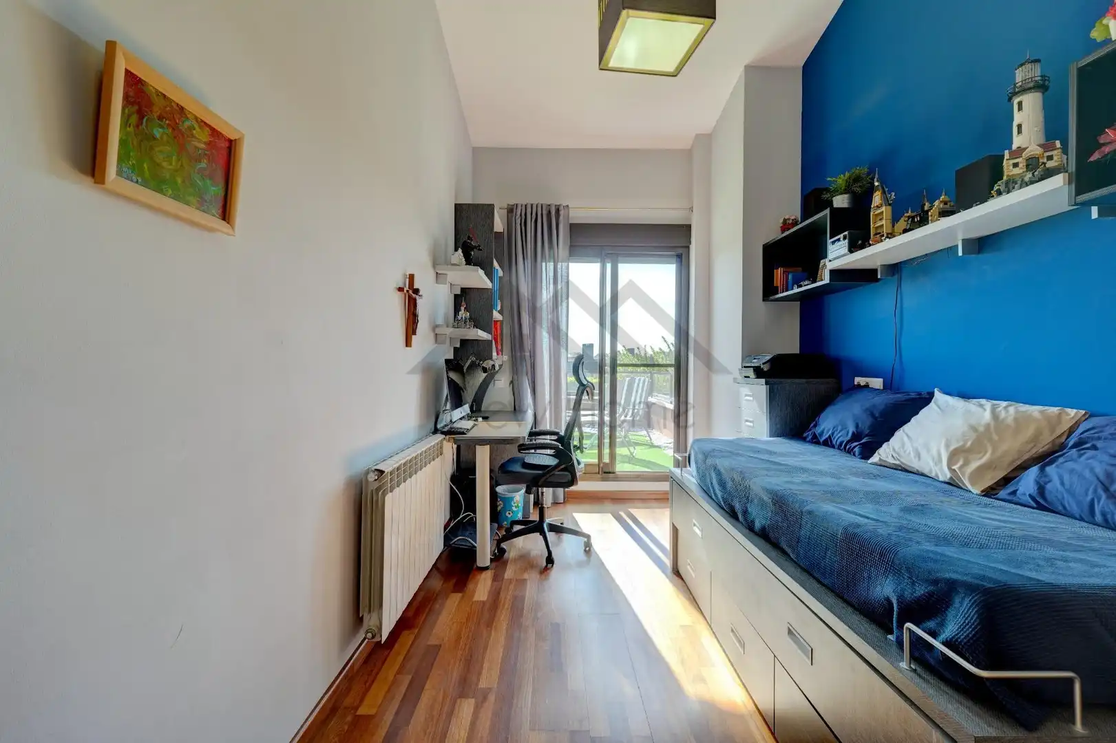 Bedroom of Detached homes for sale in Bétera  with Air Conditioner, Private garden and Parquet flooring