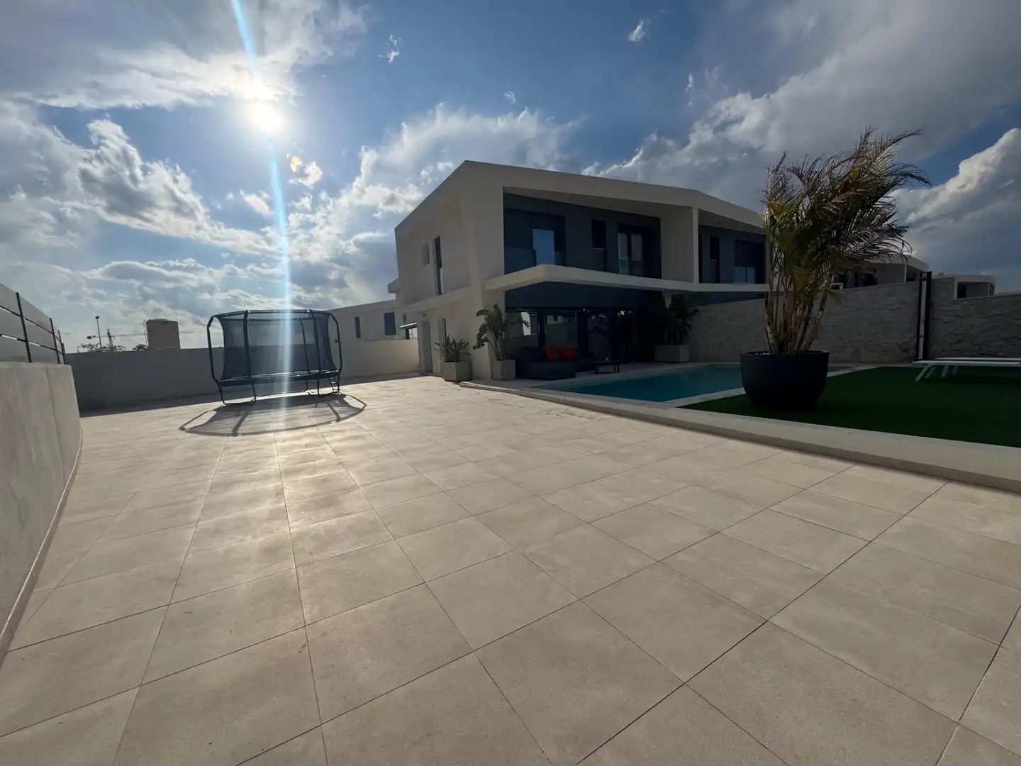 Terrace of Houses for rent in Santa Pola  with Air Conditioner, Heating and Private garden