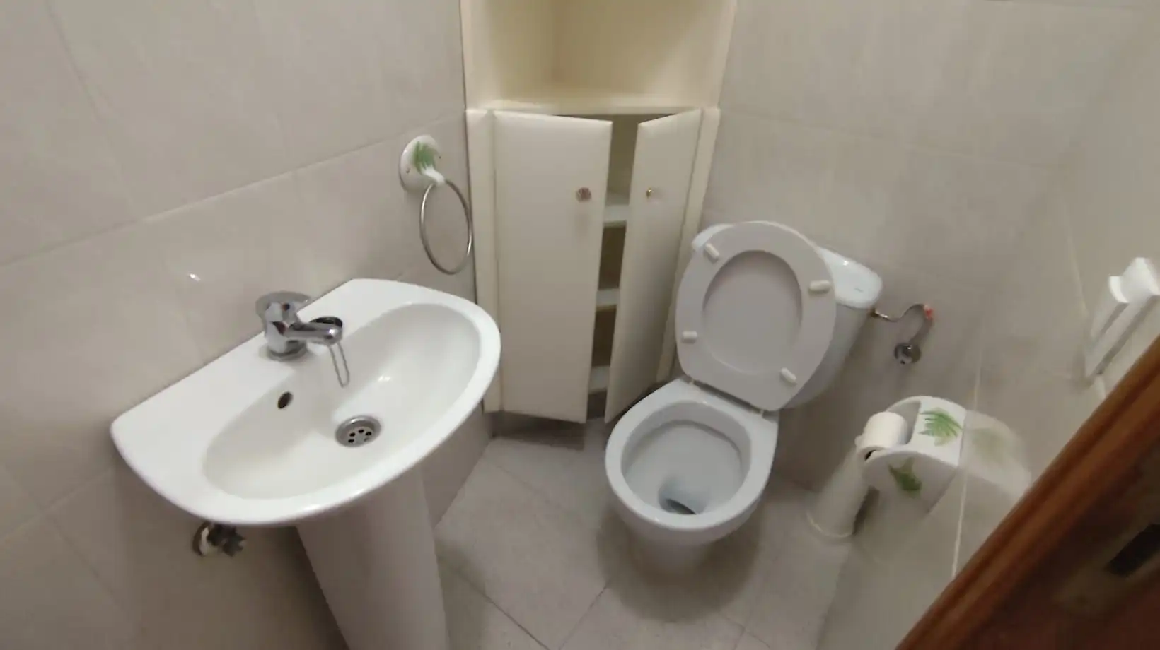 Baño de Piso de alquiler en San Cristóbal de la Laguna con Amueblado, Horno y Lavadora