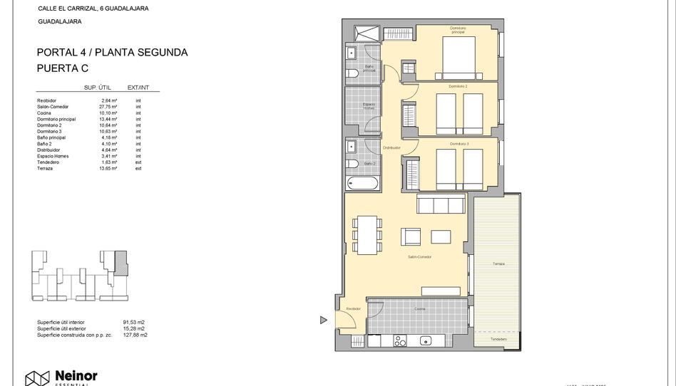 Foto 1 de Pis en venda a   Calle el Carrizal, 6, Las Cañas, Guadalajara