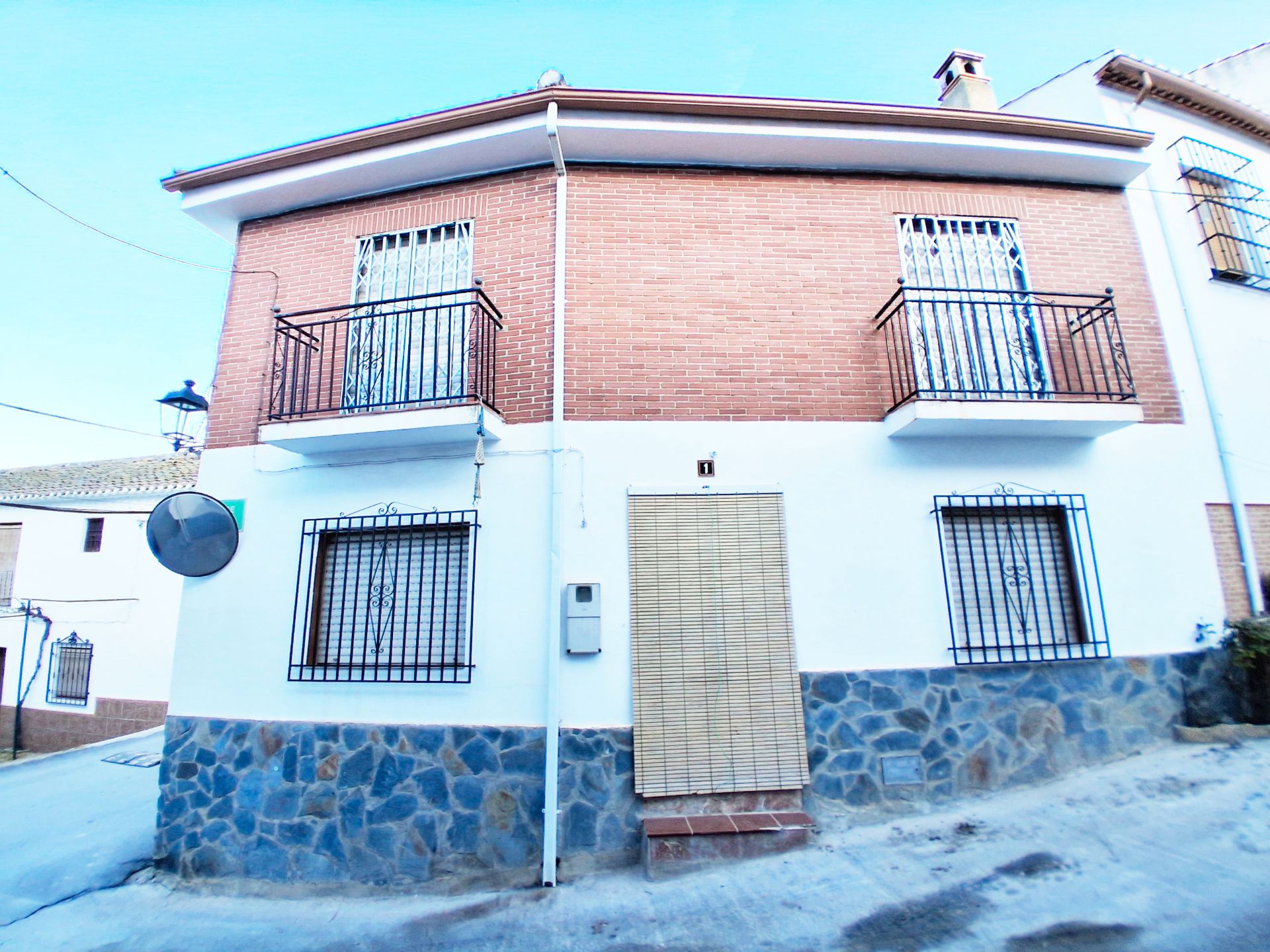 Exterior view of Single-family semi-detached for sale in Píñar