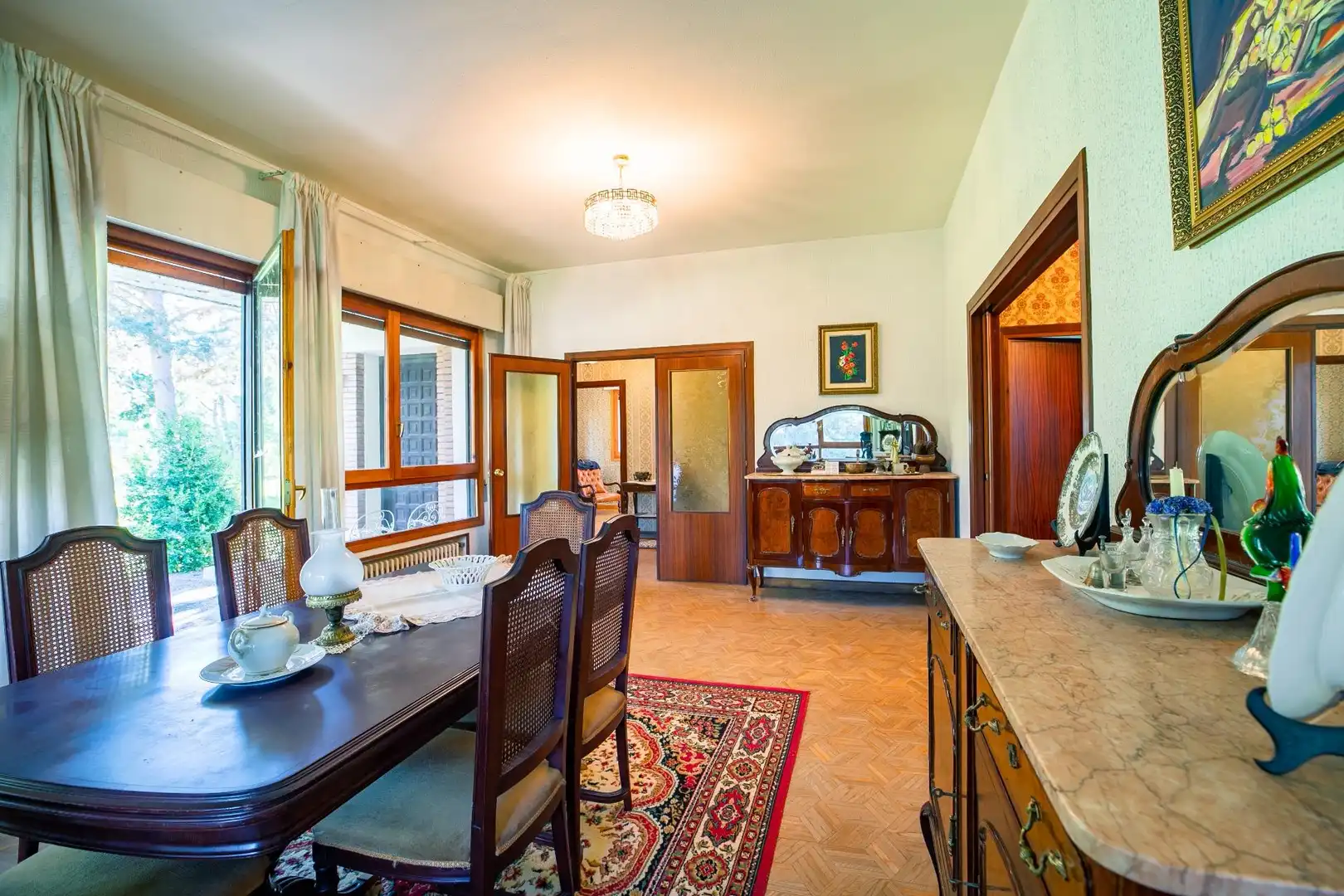 Esszimmer von Country house zum Verkauf in Sabiñánigo mit Heizung, Privatgarten und Terrasse