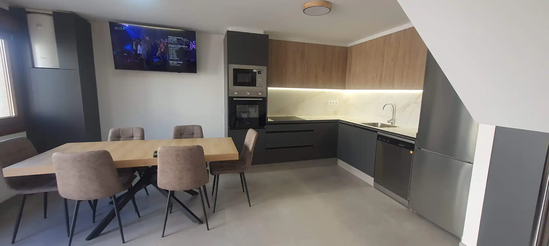 Kitchen of Houses for sale in Carballo  with Heating, Furnished and Oven