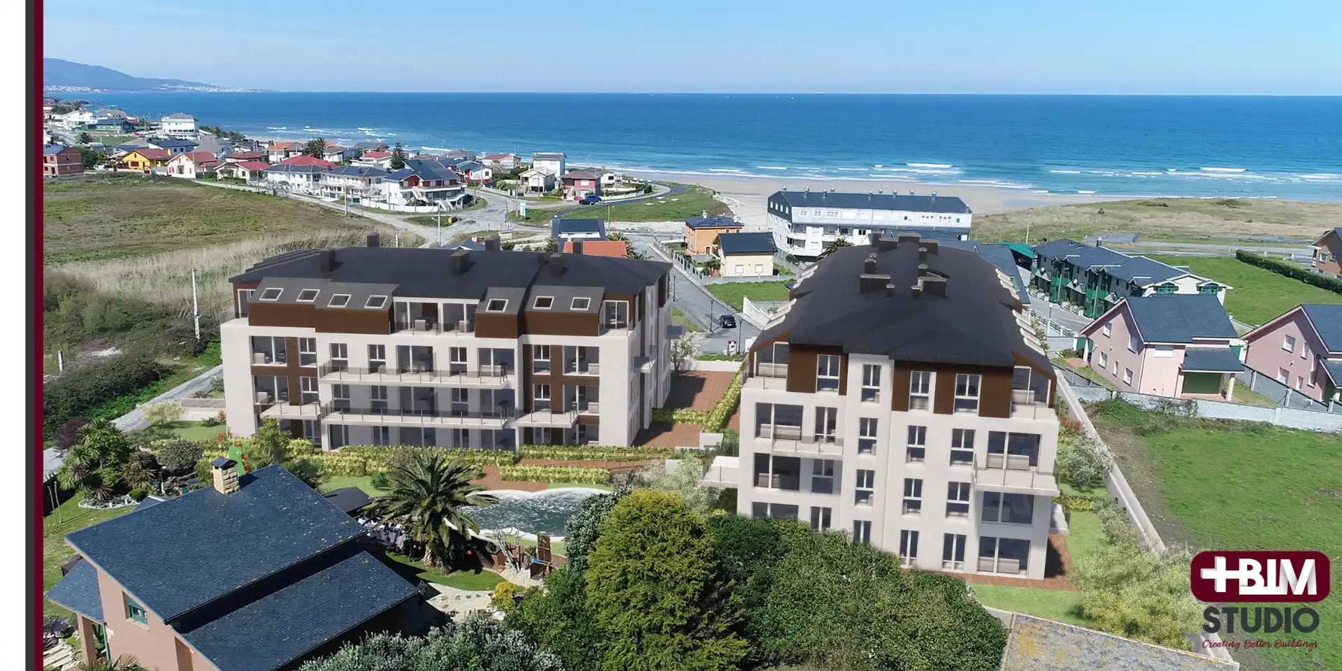 Vista exterior de Planta baja en venta en Barreiros con Calefacción, Jardín privado y Terraza