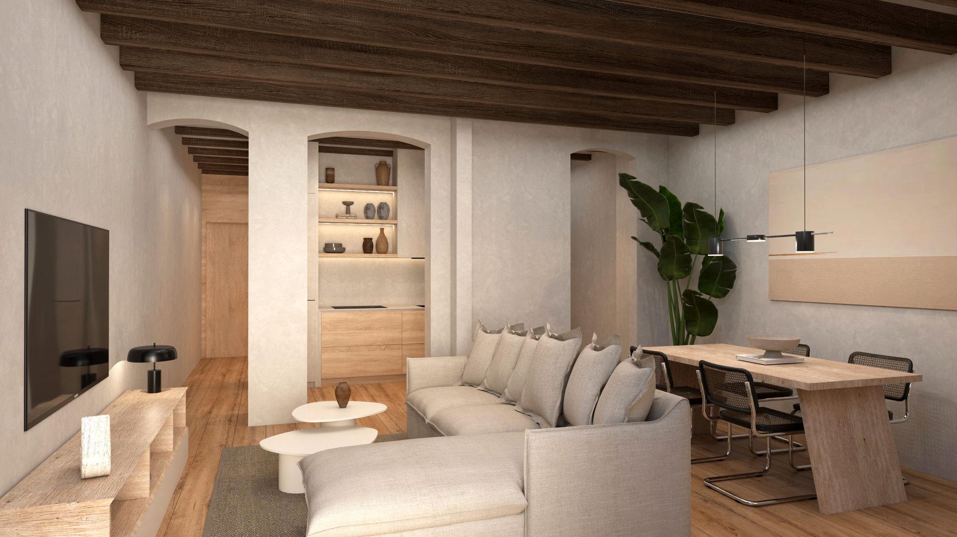 Sala d'estar de Planta baixa en venda en Caldes d'Estrac amb Aire condicionat i Calefacció