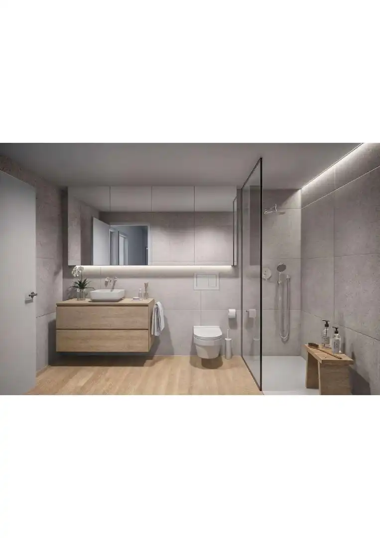 Baño de Ático en venta en Blanes con Terraza y Balcón
