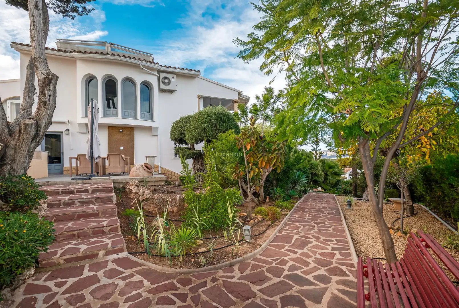 Vista exterior de Casa o chalet en venta en Altea con Aire acondicionado, Calefacción y Terraza