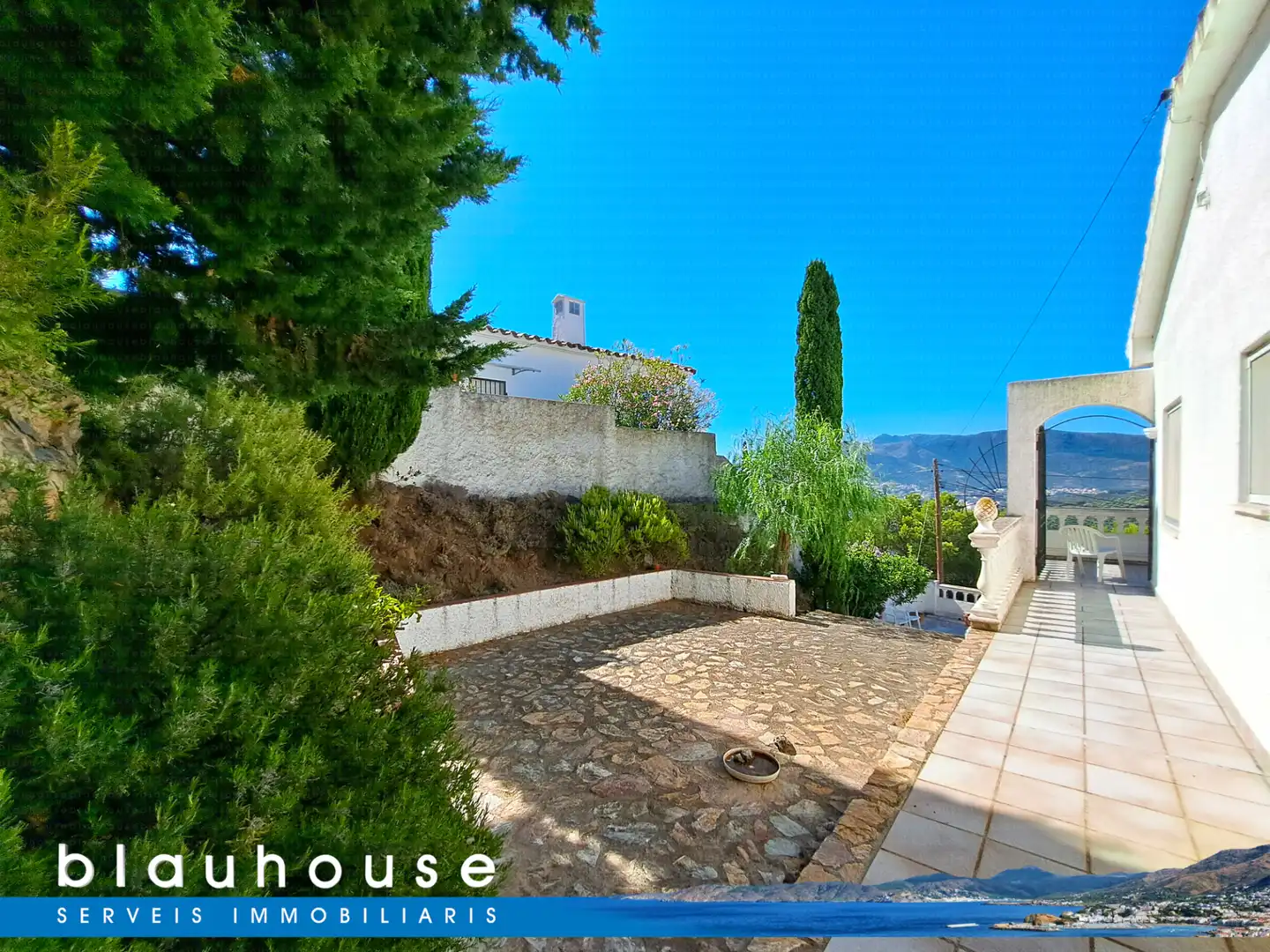 Terrassa de Casa o xalet en venda en Llançà amb Aire condicionat, Jardí privat i Terrassa