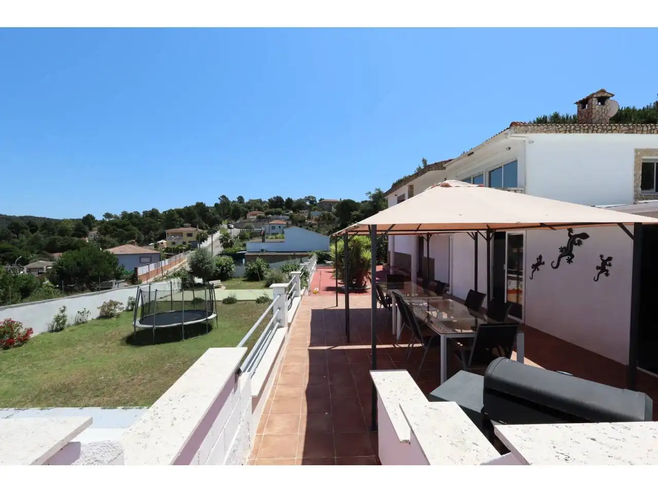 Terrassa de Casa o xalet en venda en Lloret de Mar amb Aire condicionat, Calefacció i Jardí privat