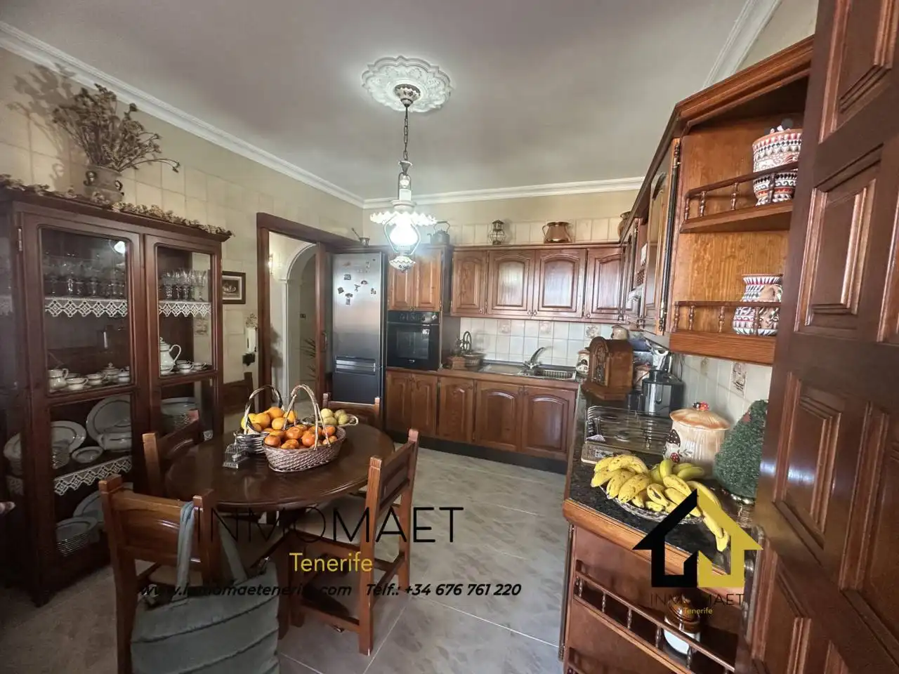 Cocina de Casa o chalet en venta en Icod de los Vinos con Aire acondicionado, Calefacción y Jardín privado
