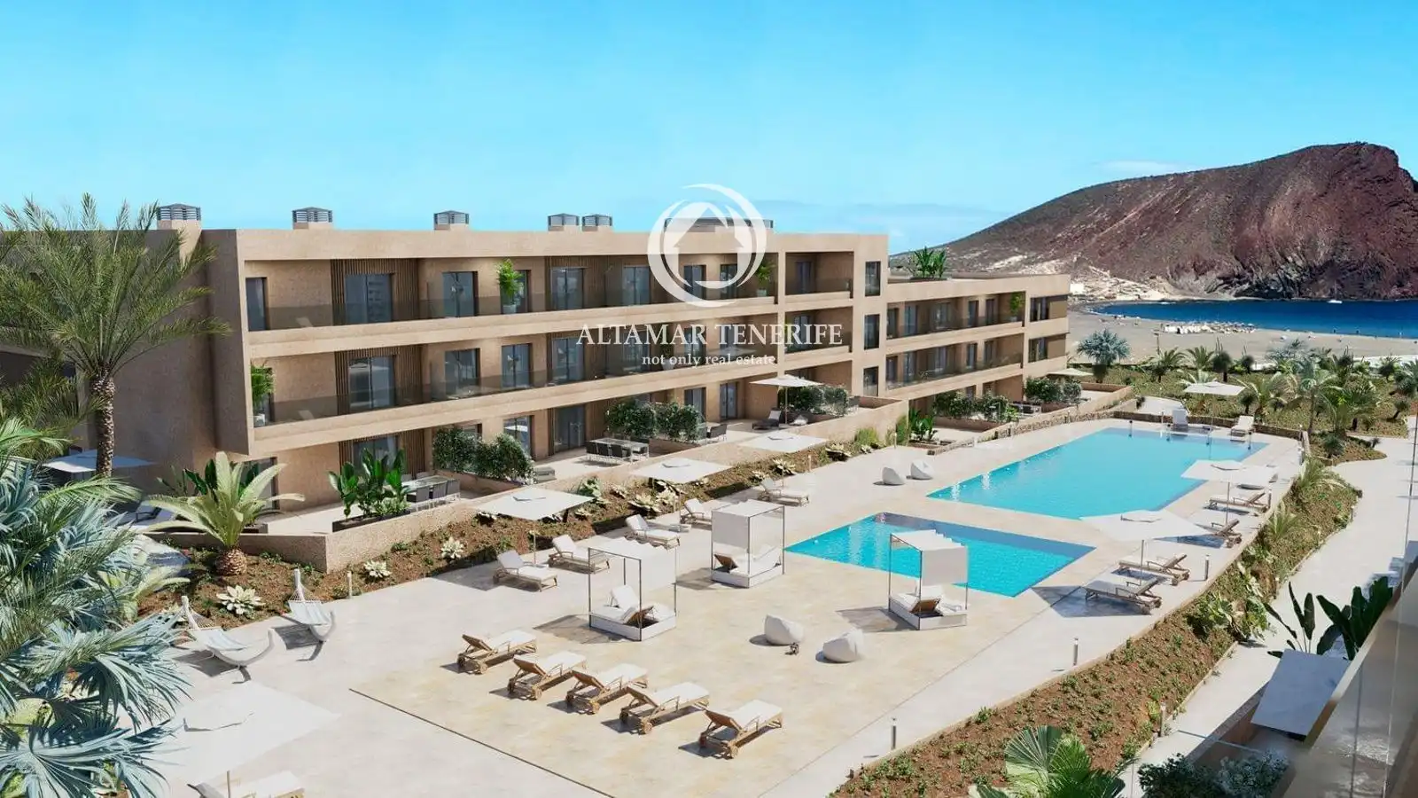 Apartament amb piscina en venda a Los Abrigos