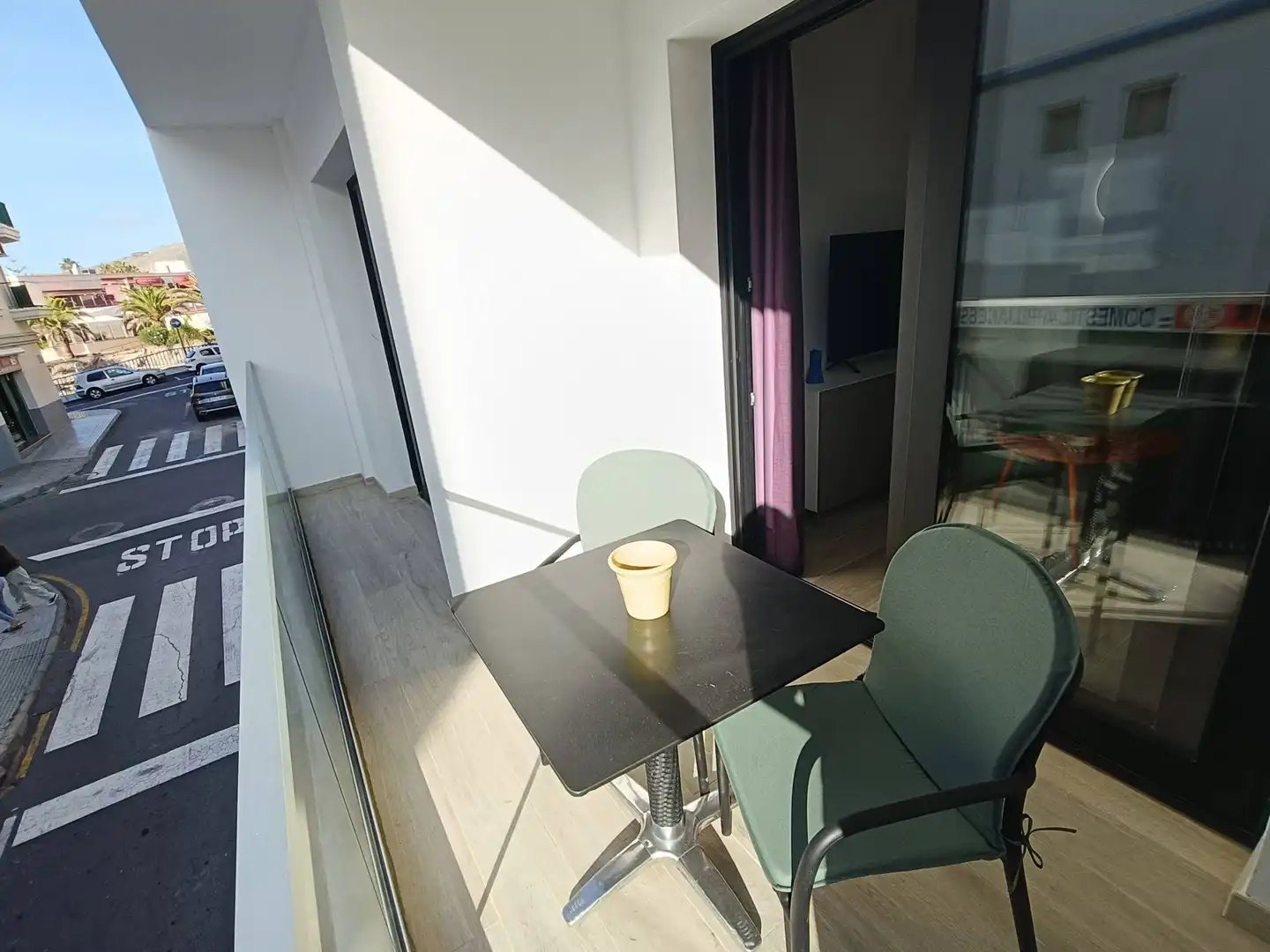 Terrassa de Apartament de lloguer en Mogán amb Aire condicionat, Terrassa i Moblat