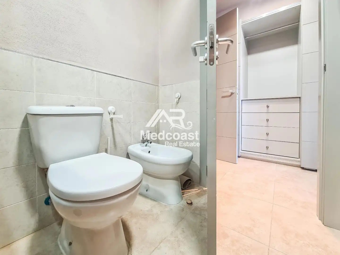 Bathroom of Flat for sale in Vera  with Air Conditioner, Terrace and Storage room