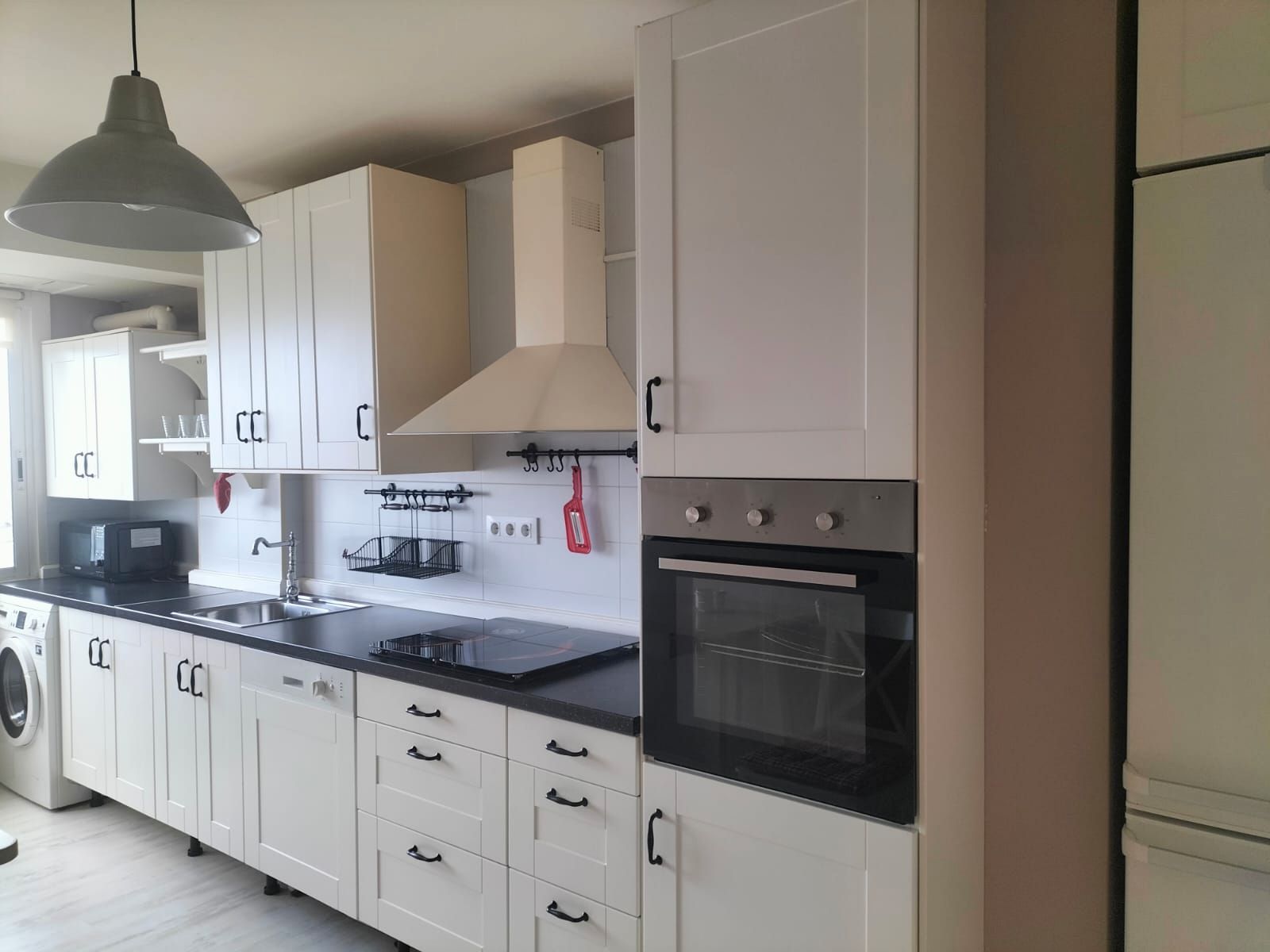 Kitchen of Flat to rent in A Coruña Capital   with Heating, Furnished and Oven