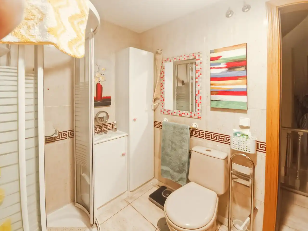 Baño de Casa adosada en venta en Rivas-Vaciamadrid con Aire acondicionado, Calefacción y Jardín privado