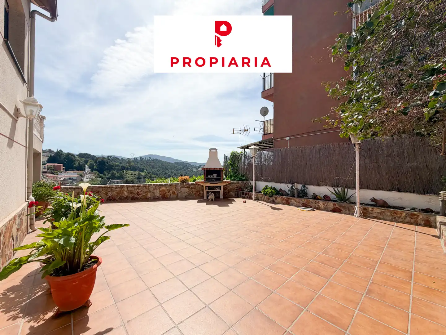 Terrassa de Casa o xalet en venda en El Papiol amb Aire condicionat, Calefacció i Jardí privat