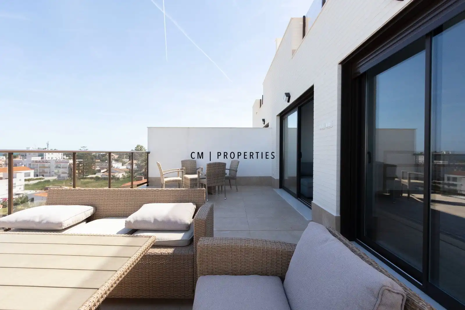 Terraza de Ático de alquiler en Sagunto / Sagunt con Aire acondicionado, Calefacción y Parquet