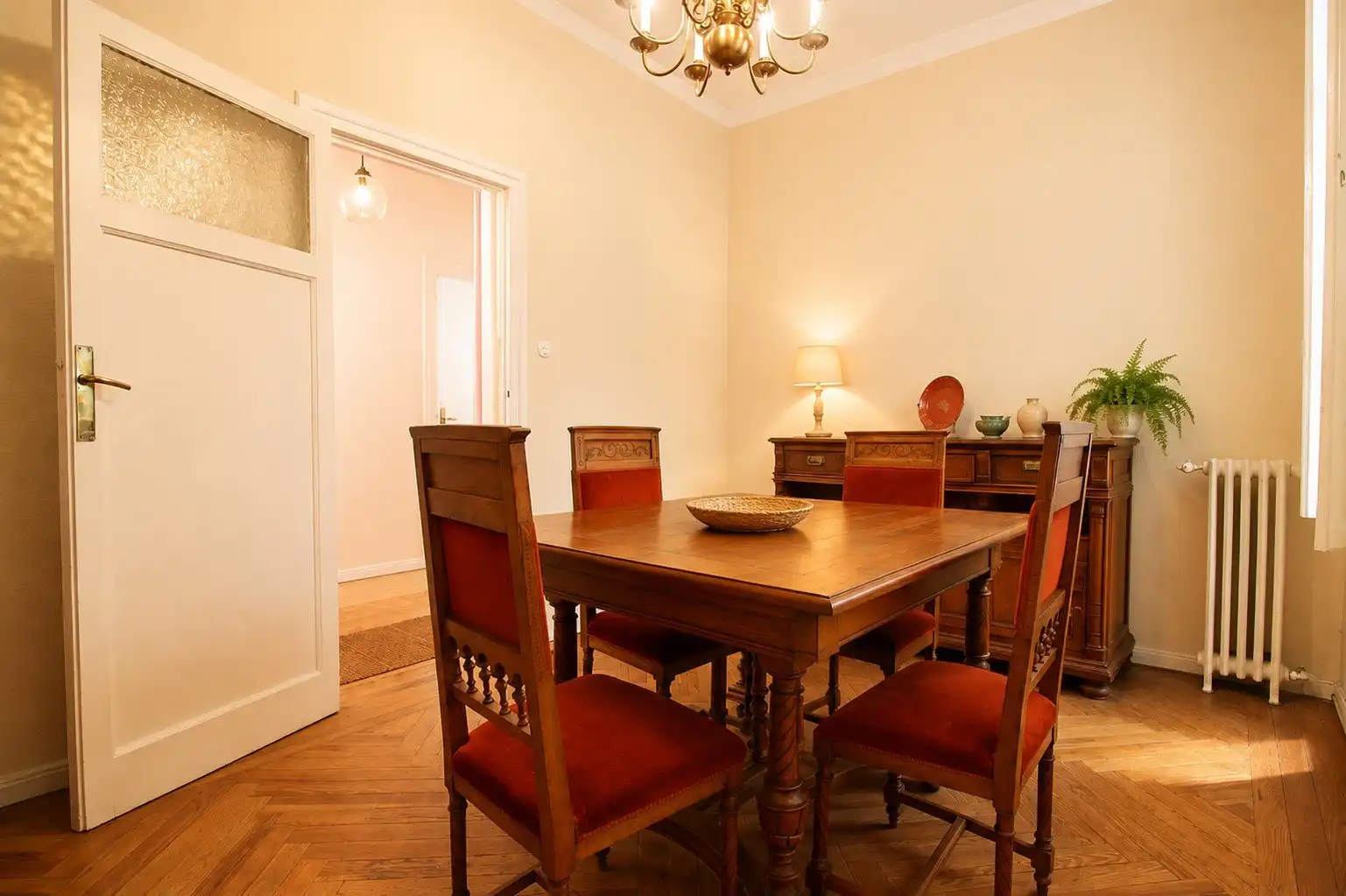 Comedor de Piso en venta en Madrid con Calefacción, Parquet y Trastero
