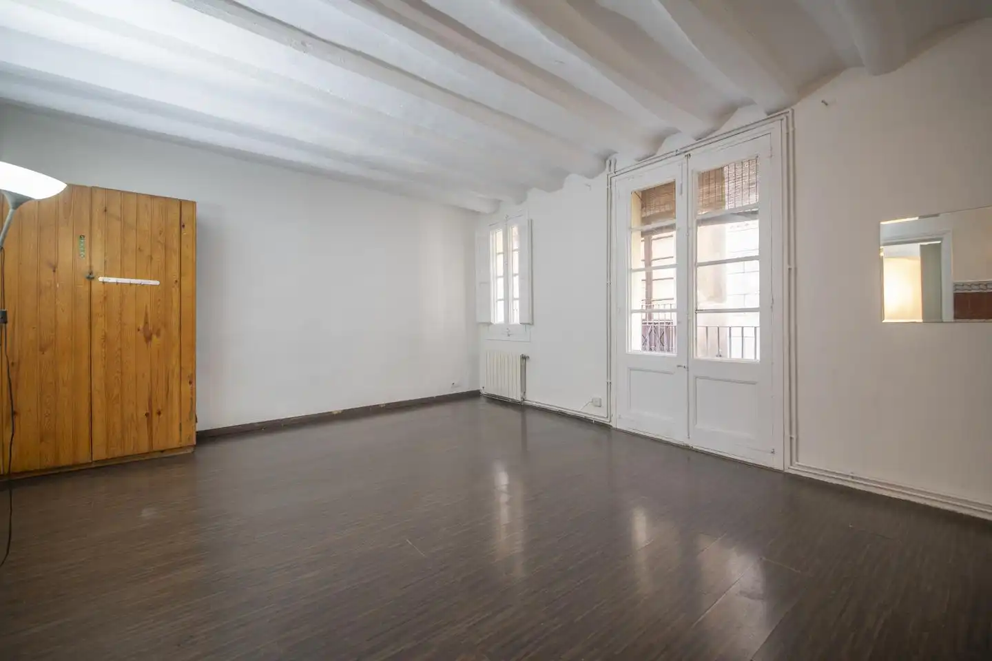 Schlafzimmer von Wohnung zum Verkauf in Barcelona mit Heizung